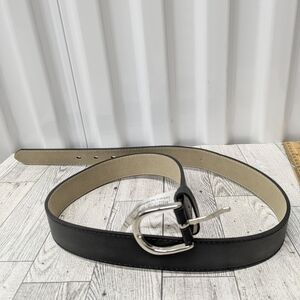 Target Black Belt with Silver Buckle